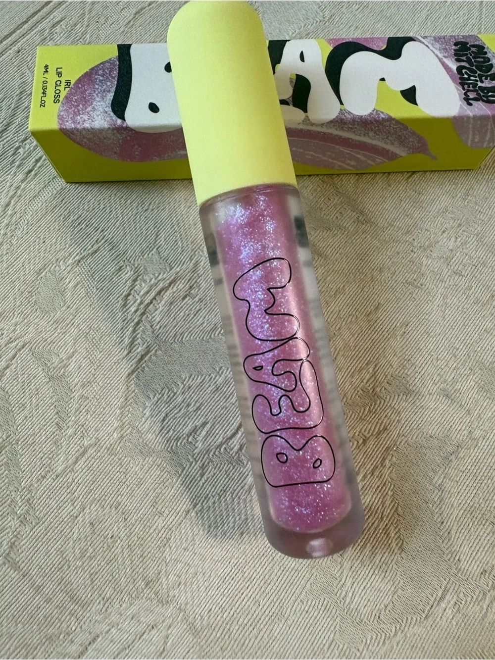 Made by Mitchell Beam Iridescent Lipgloss in IRL BNIB